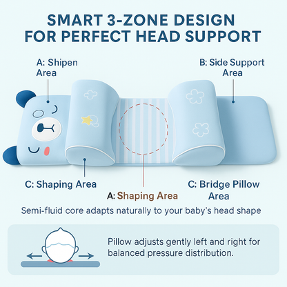 KORSO™ Baby Head Shaping Pillow
