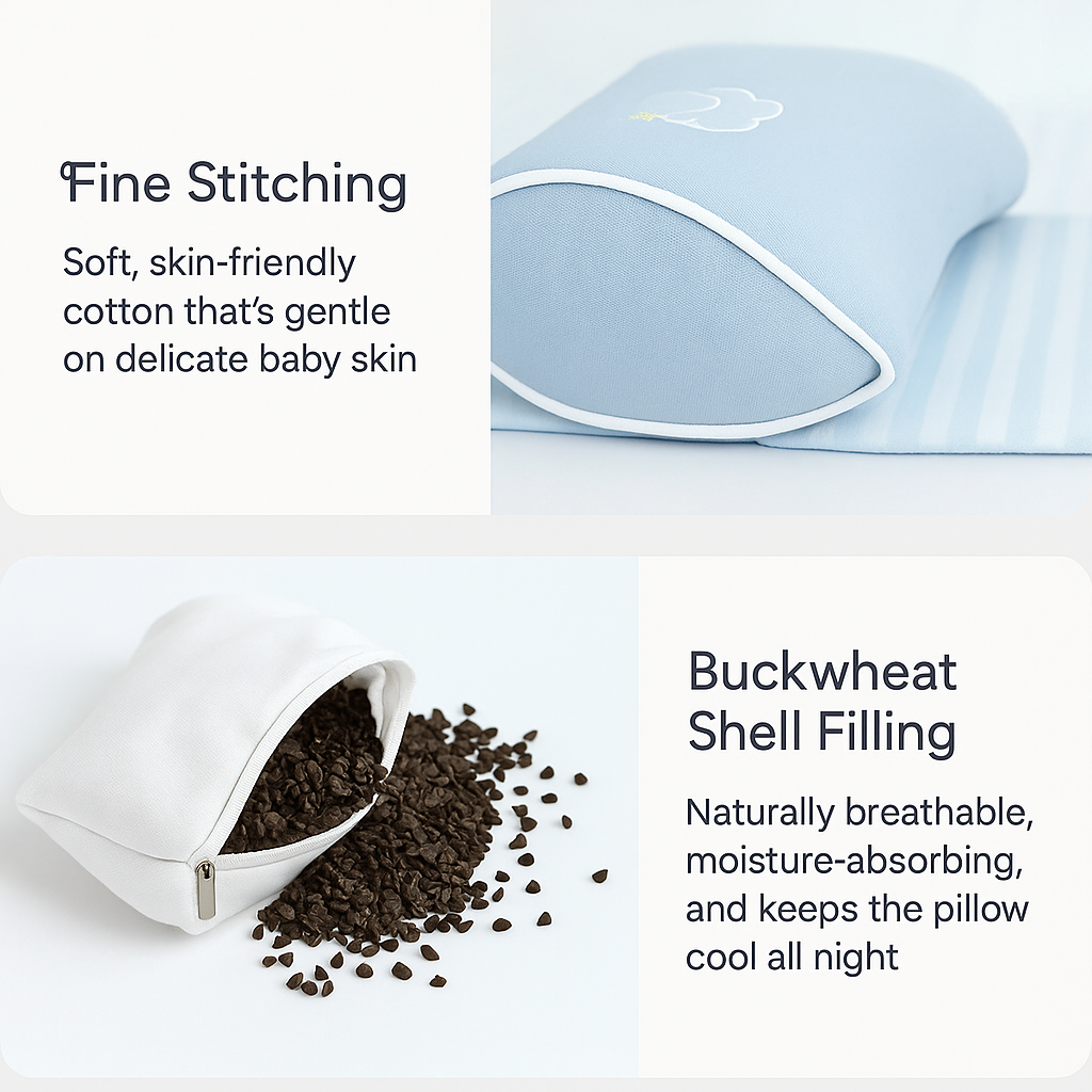 KORSO™ Baby Head Shaping Pillow