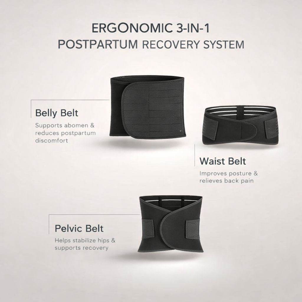 Korso™ 3-in-1 Postpartum Recovery Belt
