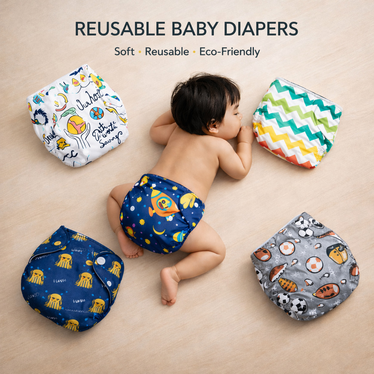 KORSO BABY™ Reusable Baby Diapers